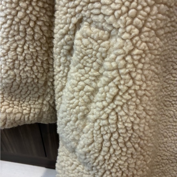 H&M Beige Teddy Jacket - Picture 9 of 12